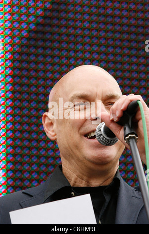 10. Jahrestag der Invasion von Afghanistan in Trafalgar Square in London Stockfoto