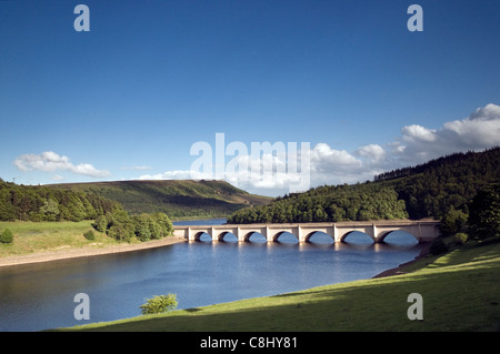 Ladybower auf hohe Blick in Derbyshire über den Wassern Ray Boswell Stockfoto