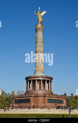 Siegessäule, Berlin, Deutschland Stockfoto