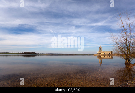 Normanton Kirchenmuseum, Normanton, Edith Weston, Rutland Wasser Nature Reserve, England, Vereinigtes Königreich. Stockfoto