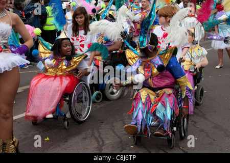 Notting Hill Carnival London 2011 Stockfoto