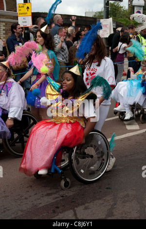 Notting Hill Carnival London 2011 Stockfoto