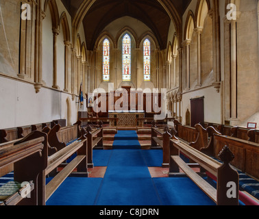 Uffington Str. Marys Kirche Chor, Innenraum Stockfoto