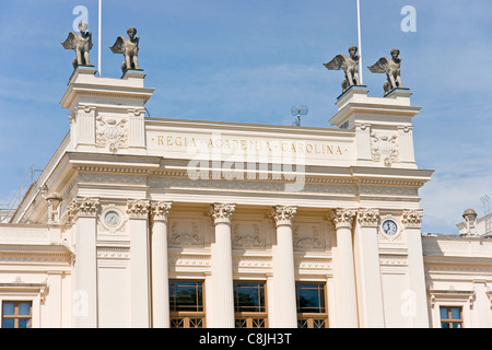 Das Hauptgebäude des Lunds University, Schweden. Stockfoto