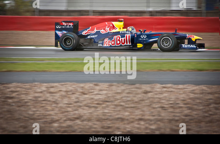 Sebastian Vettel, Red Bull Racing, Silverstone Stockfoto