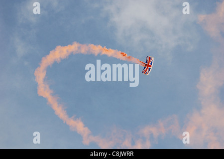 Fallschirm-Regiment Freefall Team "Red Devils" Stockfoto