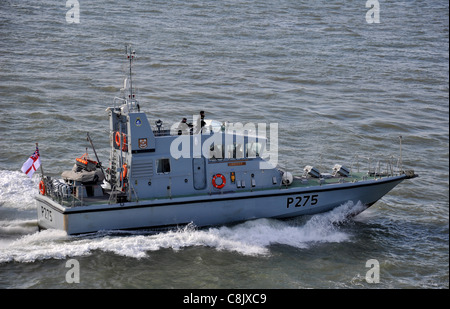 HMS Raider (P275) ist ein Bogenschütze Klasse Patrouille und Schulschiff der britischen Royal Navy Stockfoto