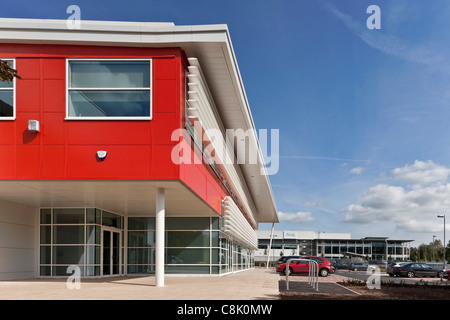 Adams Foods Fabrik und Büros in Leek, Staffordshire. Stockfoto