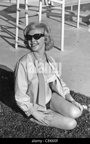 KATHY KIRBY (1928 – 2010) englische pop-Sängerin über 1963 Stockfoto