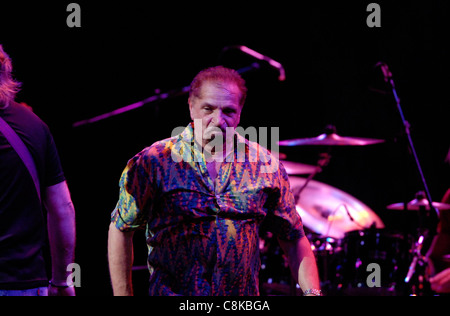 Felix Cavaliere von The Rascals führt während der Hippifest in Vienna, Virginia. Stockfoto