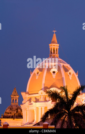 Kirche San Pedro Claver Kuppel Stockfoto