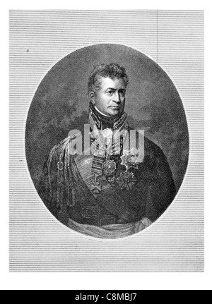 Leutnant General Sir Thomas Picton 1758 1815 Welsh British Army Officer iberischen Halbinsel Schlacht von Waterloo Krieg Konflikt Stockfoto