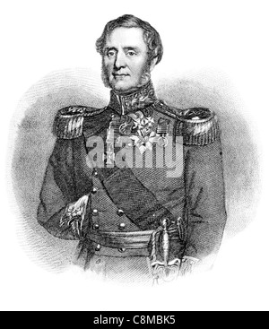 Feldmarschall FitzRoy James Henry Somerset 1. Baron Raglan 1788 1855 britische Soldat Expedition nach Kopenhagen Halbinselkrieg Ki Stockfoto