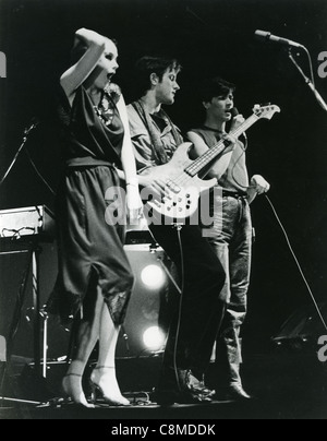 HUMAN LEAGUE UK-pop-Gruppe im Jahr 1982. Foto Laurens van Houten Stockfoto