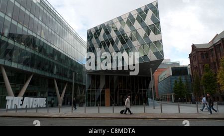 Emporio Armani Manchester Neubaugebietes Spinningfields entfernt Sheppard Robson Architekten Manchester England UK KATHY DEWITT Stockfoto