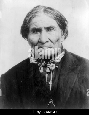 Geronimo, Native "American Indian" Geronimo Stockfoto