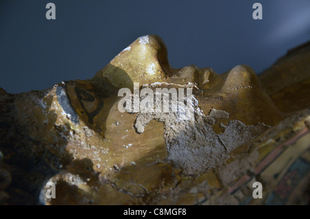 Das Bawati-Museum oder die Mumie-Halle, das Museum enthält Entdeckungen aus einem riesigen Cache von Mumien gefunden in der Oase Bahariya. Stockfoto