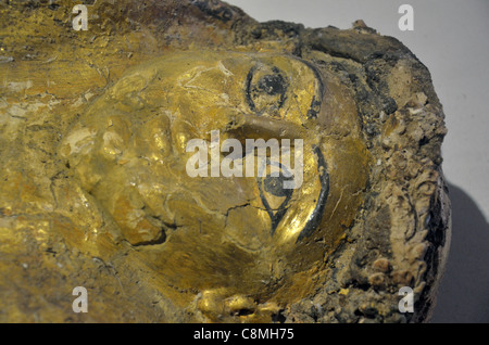 Das Bawati-Museum oder die Mumie-Halle, das Museum enthält Entdeckungen aus einem riesigen Cache von Mumien gefunden in der Oase Bahariya. Stockfoto