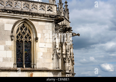 Frankreich, Loire, Saint-Hubert Kapelle am Chateau d ' Amboise Stockfoto