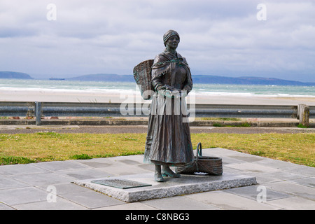 Großbritannien, Schottland, Nairn, Fischweib Statue Stockfoto