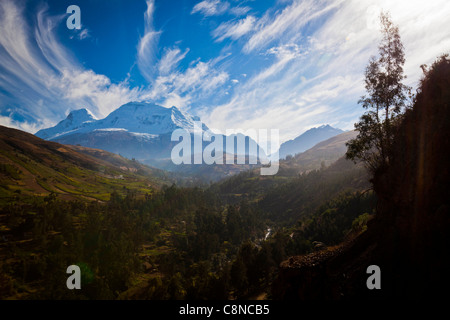 Pervian Andes Stockfoto