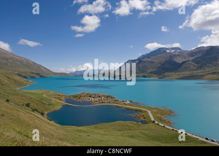 Frankreich, Col du Mont Cenis, Lac du Mont Cenis Stockfoto