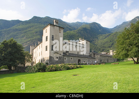 Italien, Piemonte, Valle d ' Aosta, Issogne Issogne Burg Stockfoto