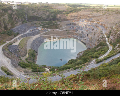 Großbritannien, England, Cornwall, Delabole, Schieferbergwerk Stockfoto