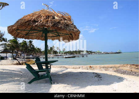 San Pedro, Ambergris Caye (aka La Isla Bonita / Die schöne Insel), Barrier Reef, Belize, Karibik, Zentral- und Lateinamerika Stockfoto