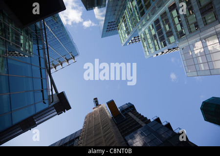 Moderne Bürogebäude in der City of London Stockfoto