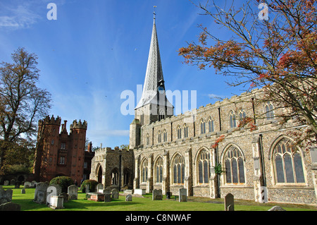 Die Kirche von St.Mary, Church Lane, Hadleigh, Suffolk, England, Vereinigtes Königreich Stockfoto