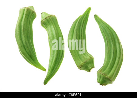 Okras Stockfoto