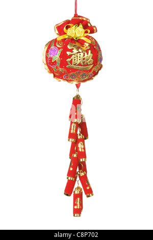 Chinese New Year Feuerwerkskörper Stockfoto