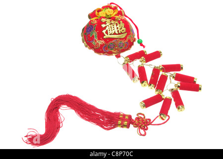Chinese New Year Feuerwerkskörper Stockfoto