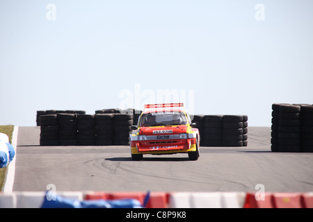 1986 Austin Rover Metro 6R4 angetrieben von John Marwood beim Donington historische Festival 2011 Stockfoto