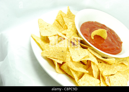 Nachos Stockfoto