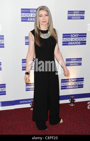 Evelyn Glennie besucht die "Sony Radio Academy Awards" im Grosvenor House Hotel, London, 12. Mai 2009 statt. Stockfoto