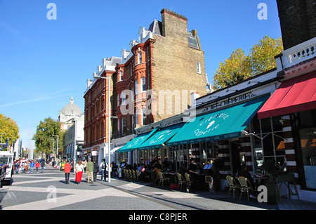 Cafe Cremerie, Exhibition Road, Kensington, Royal Borough von Kensington und Chelsea, Greater London, England, Vereinigtes Königreich Stockfoto