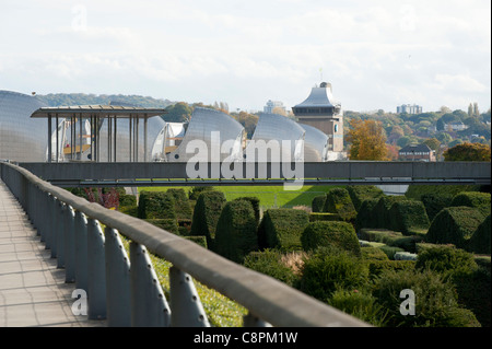 Thames Barrier von Thames Barrier Park Stockfoto