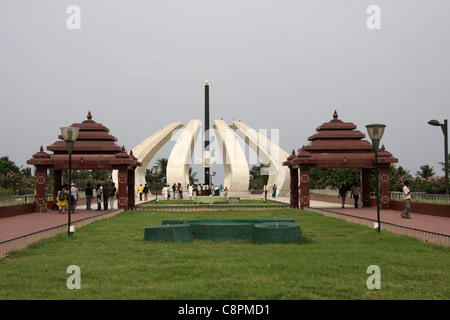 Mgr Denkmal Gebäude in Marina Strand, Chennai, Tamil Nadu, Indien, Asien Stockfoto