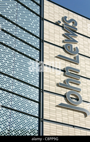John Lewis Store Zeichen in South Wales, Cardiff, UK Stockfoto