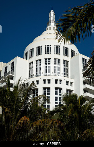 Das luxuriöse Art-Déco-Loews Hotel am South Beach in Miami Stockfoto