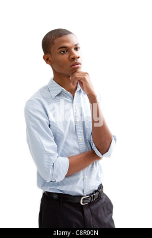 Junger Geschäftsmann Stockfoto