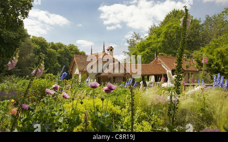 Ente Insel Ferienhaus, St. James Park, London, UK Stockfoto