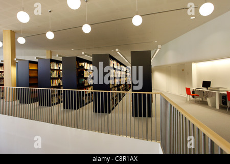 Die Bibliothek des Neubaus des Tel Aviv Museum of Art in Tel Aviv Israel Herta und Paul Amir Stockfoto