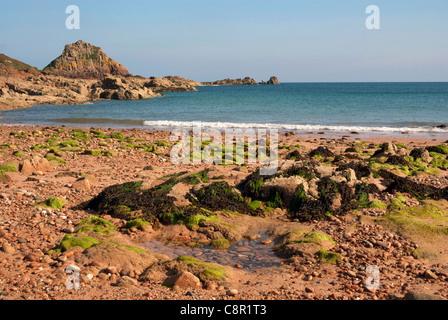 Portelet Bay, Jersey, Kanalinseln Stockfoto