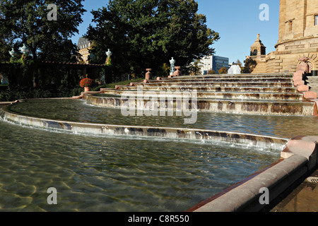 Frederick Park Brunnen, Mannheim Baden-Württemberg Deutschland Stockfoto