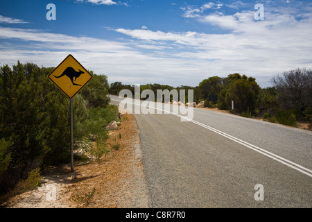 Roadsign, Australien Stockfoto