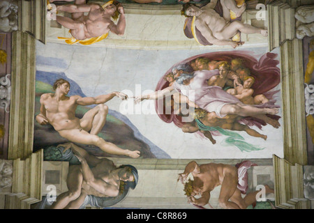 Die Sixtinische Kapelle, Rom Stockfoto