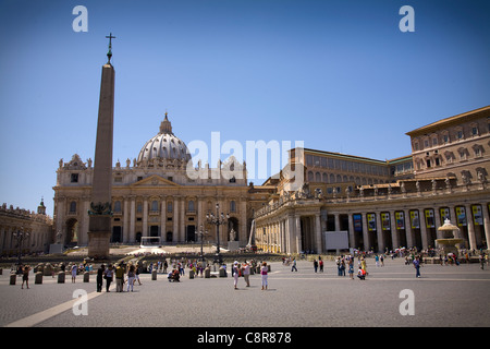 Petersplatz, Rom Stockfoto